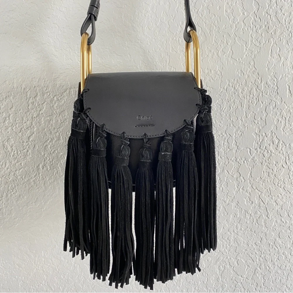 Chloe Hudson Fringe Tassel Mini bag - Picture 2 of 15